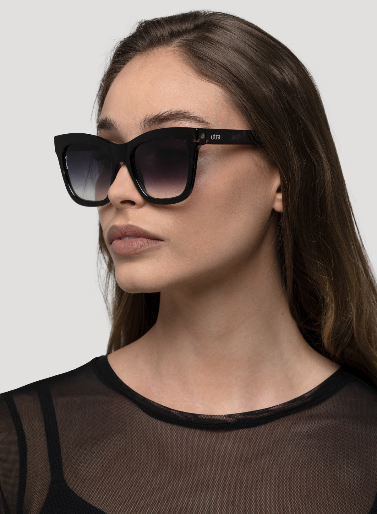 Balenciaga Oversized Cat-eye Acetate Sunglasses in Black | Lyst