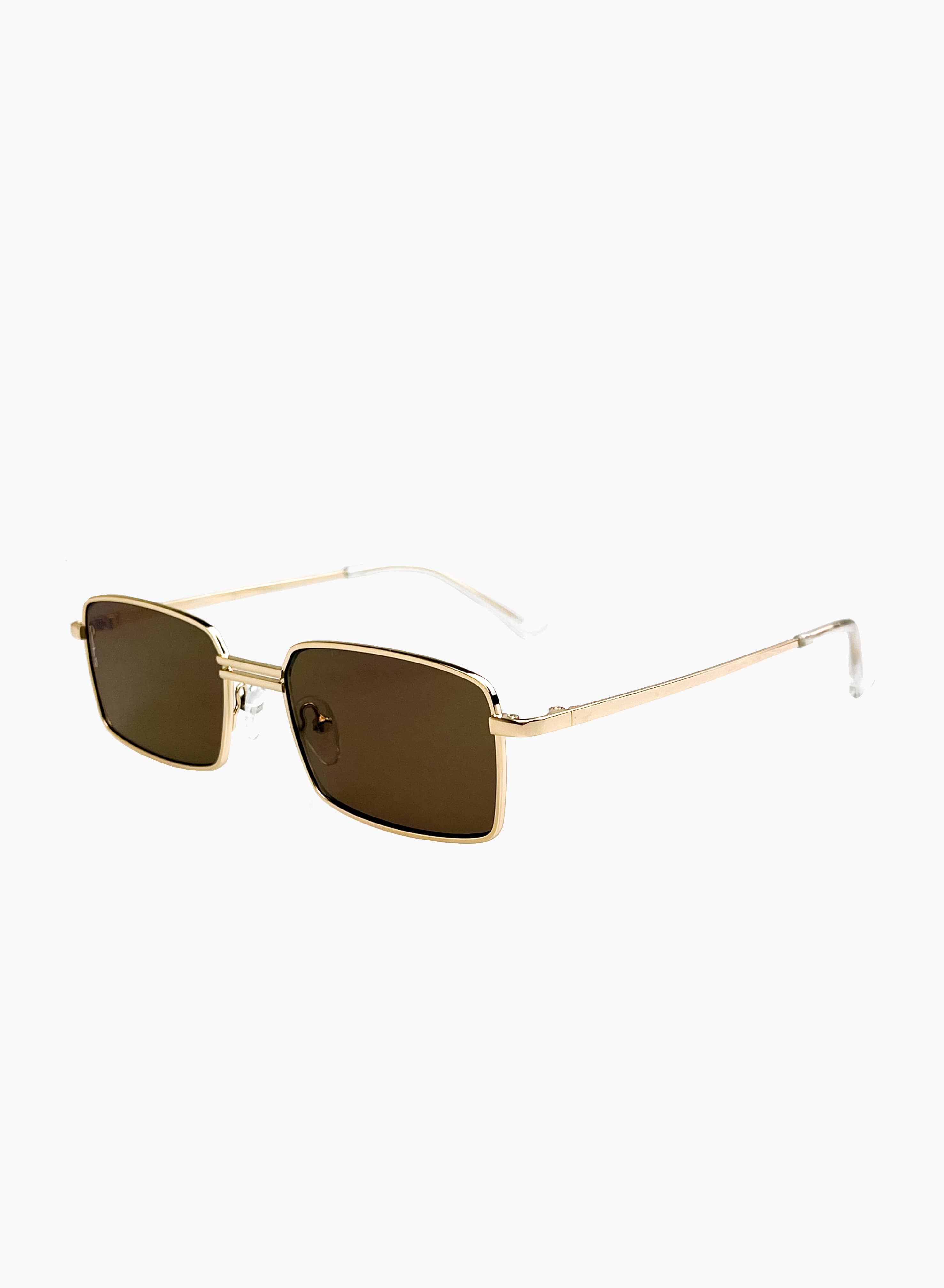 Sunglasses with 2024 gold sides